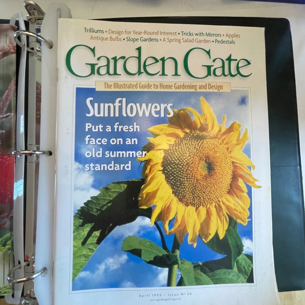 Garden Gate Magazine 1999 Issues 25-30 Collection with Official Green Binder